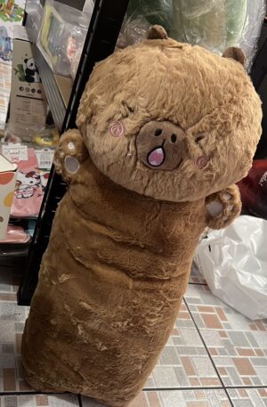 almohada peluche capibara Almohada/Peluche capibara 80 cm