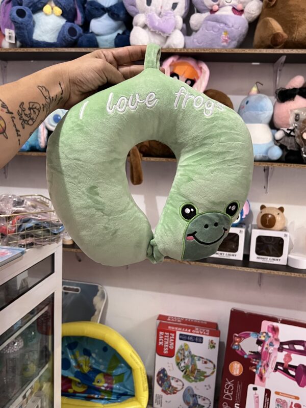 Almohada para cuello sapito